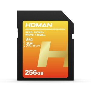 HOMANbz[} UHS-II SD Card V60 256GB