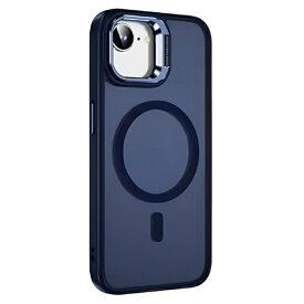 COCO case iPhone 16e カメラリングスタンドケース ネイビー 1845-16E-NAVY