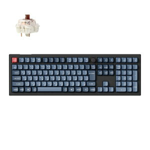KeychronbL[N L[{[h V6 Max() J[{ubN V6M-D3-JIS [LECX /BluetoothEUSB-A{USB-C]