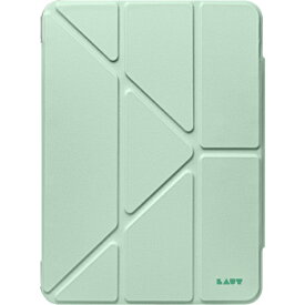 LAUT｜ラウ 11インチ iPad（A16）、10.9インチ iPad（第10世代）用 HUEX FOLIO Versatile Stand case with Stylus Pen Slot グリーン L_IPD22_HF_GN