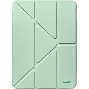 LAUT�b���E 11�C���` iPad�iA16�j�A10.9�C���` iPad�i��10����j�p HUEX FOLIO Versatile Stand case with Stylus Pen Slot �O���[�� L_IPD22_HF_GN