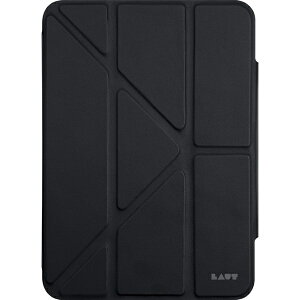LAUT�b���E iPad mini�iA17 Pro / ��6����j�p HUEX FOLIO Versatile Stand case with Stylus Pen Slot �u���b�N L_IPM7_HF_BK