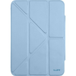 LAUT�b���E iPad mini�iA17 Pro / ��6����j�p HUEX FOLIO Versatile Stand case with Stylus Pen Slot �u���[ L_IPM7_HF_BL