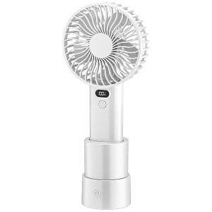VERTEX�b���@�[�e�b�N�X ���@�\���o�C���X�^���h Handy Fan nikome NKM-MSF02-WH