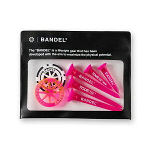 BANDELbof StMtg Golf gift set (Marker&Tee) Neon Pink BG-GT002
