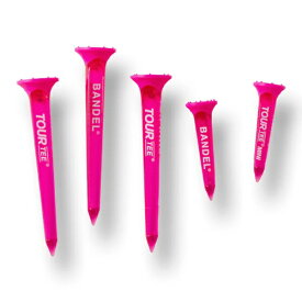 BANDEL｜バンデル ゴルフティー TOURTEE LONG&SHORT 5piece set Neon Pink BG-TTAS015