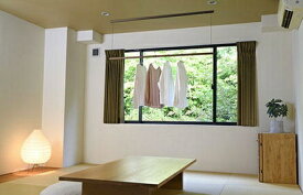 【エントリーで最大全額ポイント還元｜12/11まで】 オークス｜AUX 室内物干 天井付 モクハンガー soraie（ソライエ） SRS50814