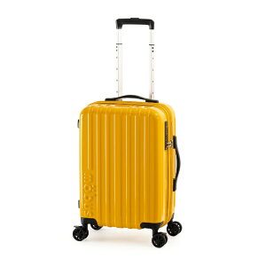 MOBUS|モーブス スーツケース ジッパータイプ 宿泊目安: 1〜3日間 31L 拡張機能搭載 フットストッパータイプ USB充電ポート付属 機内持ち込み可能サイズ mobus マスタード MBC-1912-18W