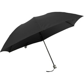 LOJEL JAPAN｜ロジェールジャパン 折りたたみ傘 キレがある傘 手開き式 ナノ撥水加工 6本骨 手が濡れにくい ブラック LJ-268310-BK [雨傘 /メンズ /60cm]