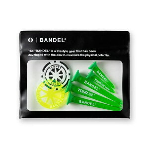 BANDELbof StMtg Golf gift set (Marker&Tee) Neon Green BG-GT002