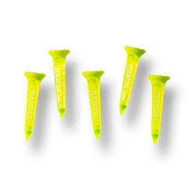 BANDEL｜バンデル ゴルフティー TOURTEE SHORT 5pieces set Neon Yellow BG-TTS015
