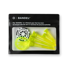 BANDEL｜バンデル ゴルフギフト Golf gift set (Marker&Tee) Neon Yellow BG-GT002