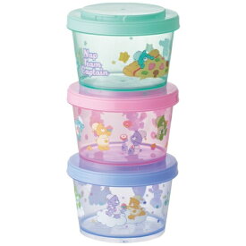 Skater｜スケーター 薄肉保存容器3Pセット　Care Bears