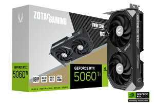ZOTACb]^bN Q[~OOtBbN{[h RTX 5060 Ti 16GB Twin Edge OC ZT-B50620H-10M [GeForce RTXV[Y /16GB] yzsz
