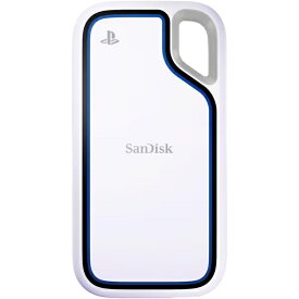 SanDisk｜サンディスク 外付けSSD USB-C接続 【PlayStation 5コンソールおよびPC用】 Extreme Portable SSD for PS5 ホワイト SDSSDE62P-2T00-J25【PS5】