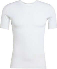 アディダス｜adidas メンズ テックフィット 半袖Tシャツ ホワイト KSC60 [メンズ /J/Sサイズ]