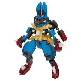 【2025年9月下旬】 カワダ｜KAWADA ナノブロック ポケットモンスター NBPM_R11 メガルカリオ RS【発売日以降のお届け】