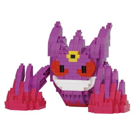 【2025年9月下旬】 カワダ｜KAWADA ナノブロック ポケットモンスター NBPM_R10 メガゲンガー RS【発売日以降のお届け】