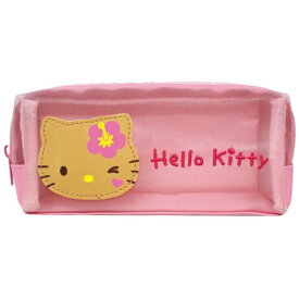 ケイカンパニー｜Kcompany サンリオ ハローキティ（日焼けシリーズ） メッシュBOXポーチ ピンク