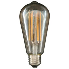 STE｜エス・ティー・イー LED電球 E26 アンティーク フィラメント 琥珀 電球色 調光器対応 デコライトフィラメントスタンダード LDS6L/A/S/D [E26 /一般電球形 /40W相当 /電球色 /1個 /全方向タイプ]