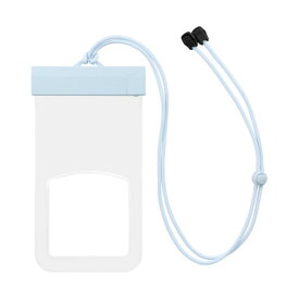 OWLTECH｜オウルテック 防水ケース シンプルデザインに柔らかなニュアンスカラー IPX8取得 アクアブルー OWL-WPCSP24-BL