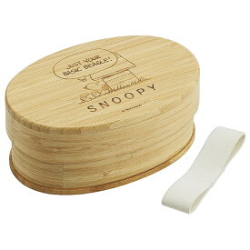 Skater｜スケーター 竹製ランチボックス600ml　SNOOPY