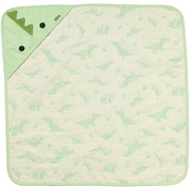 Skater｜スケーター おくるみ　ディノサウルス ピク