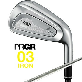 プロギア｜PRGR アイアンセット 03 IRON 5本セット #7~A [スペックスチールIII Ver.2 M-43 /S /メンズ /右利き用]
