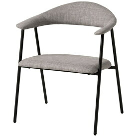 萩原｜HAGIHARA アームチェア ファブリック生地/グレー【キャンセル・返品不可】