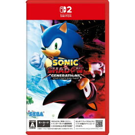 セガ｜SEGA ソニック × シャドウ ジェネレーションズ【Switch 2】 【代金引換配送不可】