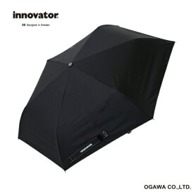 小川｜Ogawa 日傘 折りたたみ傘 自動開閉 innovator ブラック IN-55WJP-46 [晴雨兼用傘 /55cm]