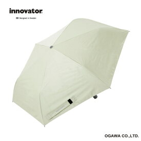 小川｜Ogawa 日傘 折りたたみ傘 自動開閉 innovator ペールライトイエロー IN-55WJP-48 [晴雨兼用傘 /55cm]