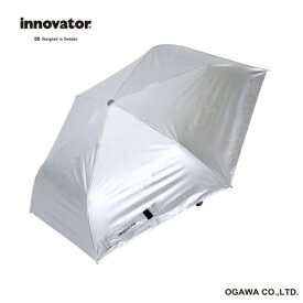小川｜Ogawa 日傘 折りたたみ傘 自動開閉 innovator シルバー IN-55WJP-50 [晴雨兼用傘 /55cm]