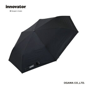 【エントリーで最大全額ポイント還元｜9/11まで】 小川｜Ogawa 折りたたみ傘 軽量 innovator ブラック IN-60M-46 [晴雨兼用傘 /60cm]