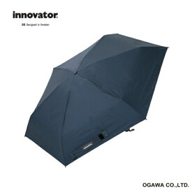小川｜Ogawa 折りたたみ傘 コンパクト innovator ネイビー IN-53M-44 [晴雨兼用傘 /53cm]