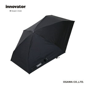 小川｜Ogawa 折りたたみ傘 コンパクト innovator ブラック IN-53M-46 [晴雨兼用傘 /53cm]