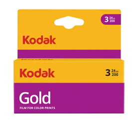 Kodak｜コダック GOLD 200 135-24枚撮り 3本パック 6033971