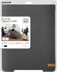 ELECOM｜エレコム タブレットPC対応 [〜13インチ] タブレット汎用インナーケース スリップインタイプ ブラック TB-13CSIBK