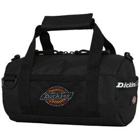 ディッキーズ｜Dickies ショルダーバッグ ミニボストン型 4L 撥水 カラー/ブラック DK-12279-CO/BK