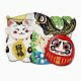 村上鯉幟商会 でこぼこマグネット 招き猫鯉だるま