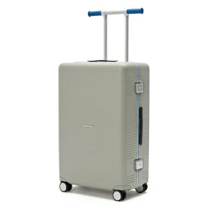 【エントリーで最大全額ポイント還元|11/5迄】 RAWROW|ロウロー スーツケース R TRUNK FRAME フレームタイプ 旅行日数目安: 7〜8泊 88L TSAロック搭載 預け入れ無料 アッシュグレー R-TRUNK-FRAME-88L-A