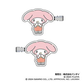 【2025年7月】 BANDAI｜バンダイ PEKO×サンリオキャラクターズ　ヘアクリップ Vol.1　02　マイメロディ【発売日以降のお届け】 【代金引換配送不可】