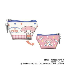 【2025年7月】 BANDAI｜バンダイ PEKO×サンリオキャラクターズ　イヤフォンポーチ02　マイメロディ【発売日以降のお届け】 【代金引換配送不可】