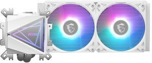 MSIbGGXAC CPUN[[ 120mmt@x2 [LGA1851/1700/1200/1156/1155/1151/1150EAM4/AM5] zCg MAG CORELIQUID I240 WHITE