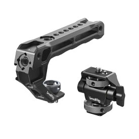 SmallRig｜スモールリグ 5322 モニターサポートキット付きトップハンドル（コールドシュー対応） SR5322