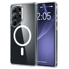 イーエスアール｜ESR Galaxy S25 Ultra MagSafe対応ハイブリッドケース ESR Clear 1A81100102 - Clear