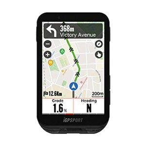 iGPSPORT�b�A�C�W�[�s�[�X�|�[�c ���]�ԗp3.5�C���`�J���[�^�b�`�X�N���[�����ڃT�C�N���R���s���[�^ iGS800 �u���b�N