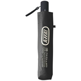 LADONNA｜ラドンナ 雨傘 日傘 折りたたみ傘 オールウェザーUV 自動開閉傘 Toffy リッチブラック HUL2-RB [晴雨兼用傘 /55cm]