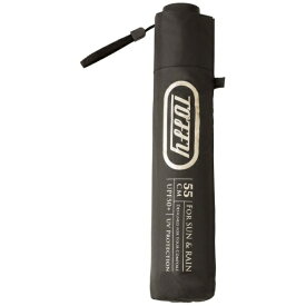 LADONNA｜ラドンナ 雨傘 日傘 折りたたみ傘 オールウェザーUV Toffy リッチブラック HUL1-RB [晴雨兼用傘 /55cm]