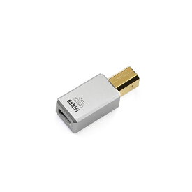 ddHiFi｜ディーディーハイファイ USB変換アダプタ [USB-B オス→メス USB-C] TC01B